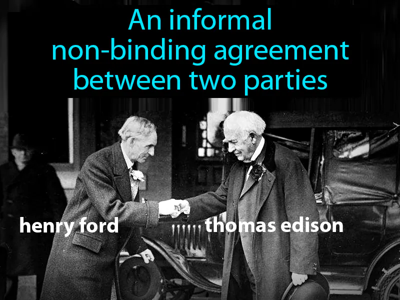 Gentlemens Agreement Definition Gentlemens Agreement Definition