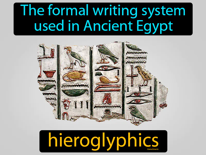 Hieroglyphics Definition Hieroglyphics Definition