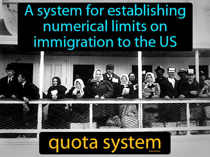 Quota System Definition Quota System Definition