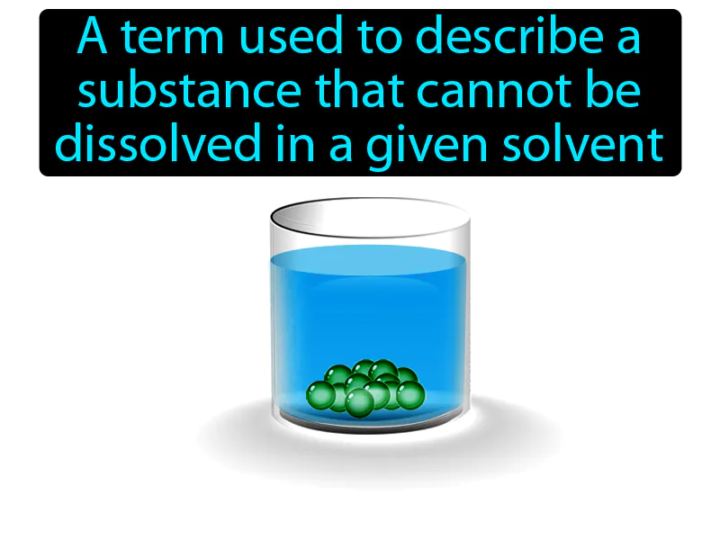 Insoluble Definition Insoluble Definition