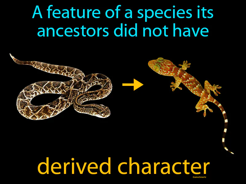 Derived Character Definition Derived Character Definition