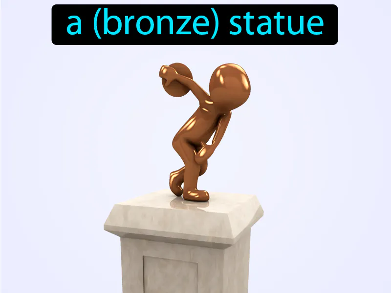 Una Estatua De Bronce Definition Una Estatua De Bronce Definition